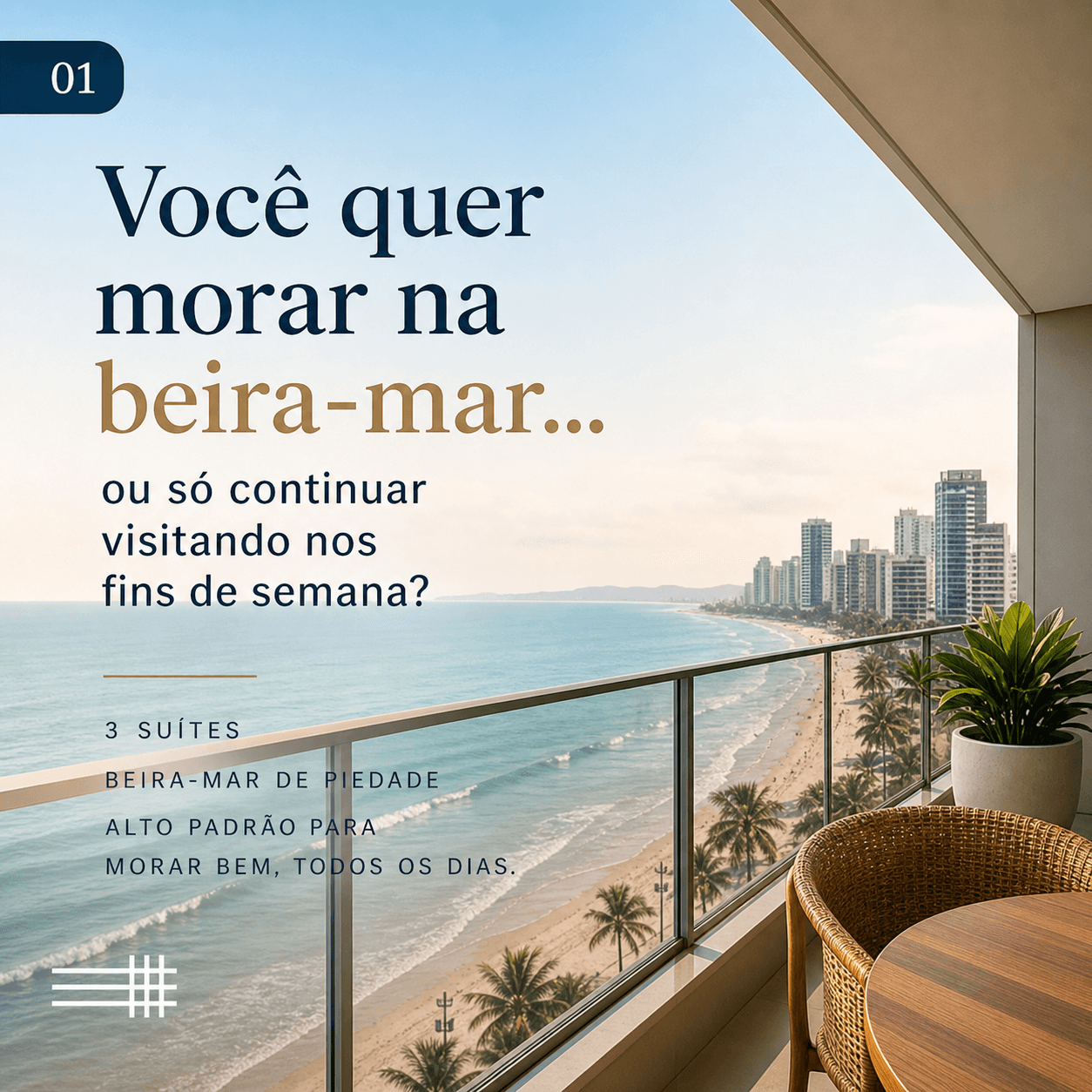 Pré Lançamento a Beira mar de Piedade