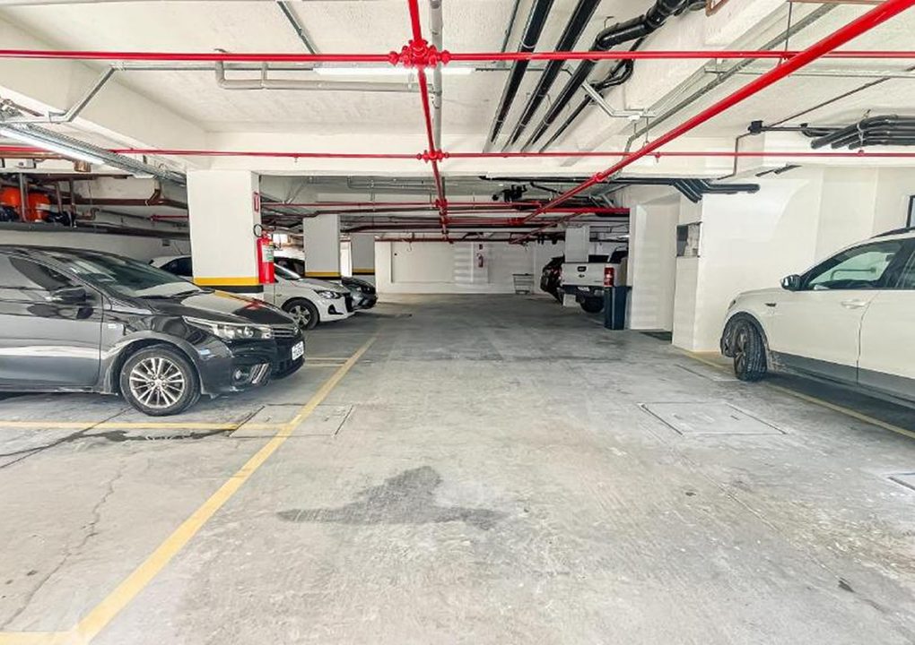 Garagem coberta